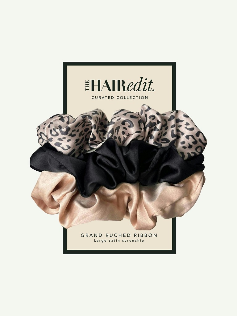 The Hair Edit Grand Ruched Scrunchies Set