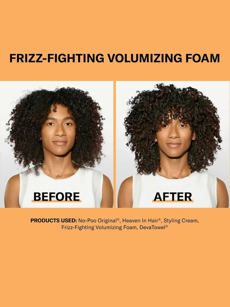 Devacurl Frizz-Fighting Volumizing Foam