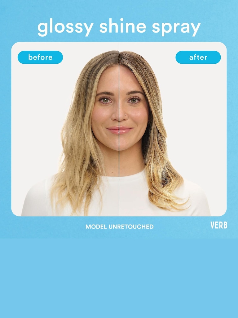 Verb Glossy Shine Spray With Heat Protection