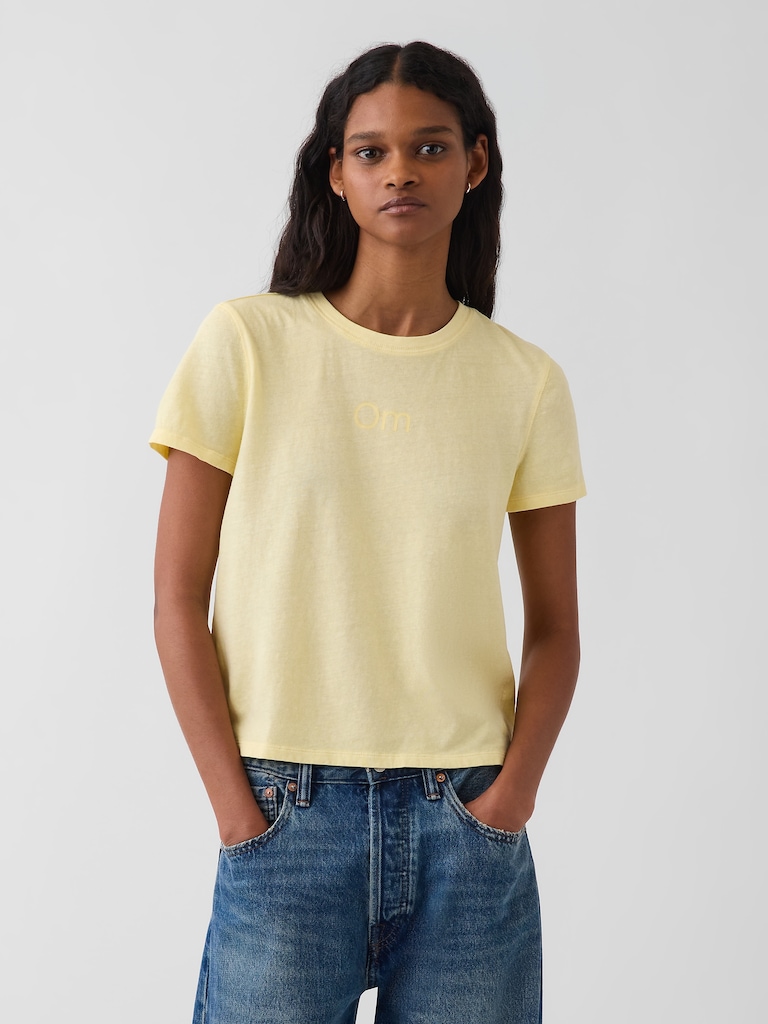 100% Cotton Authentic Shrunken Graphic T-Shirt