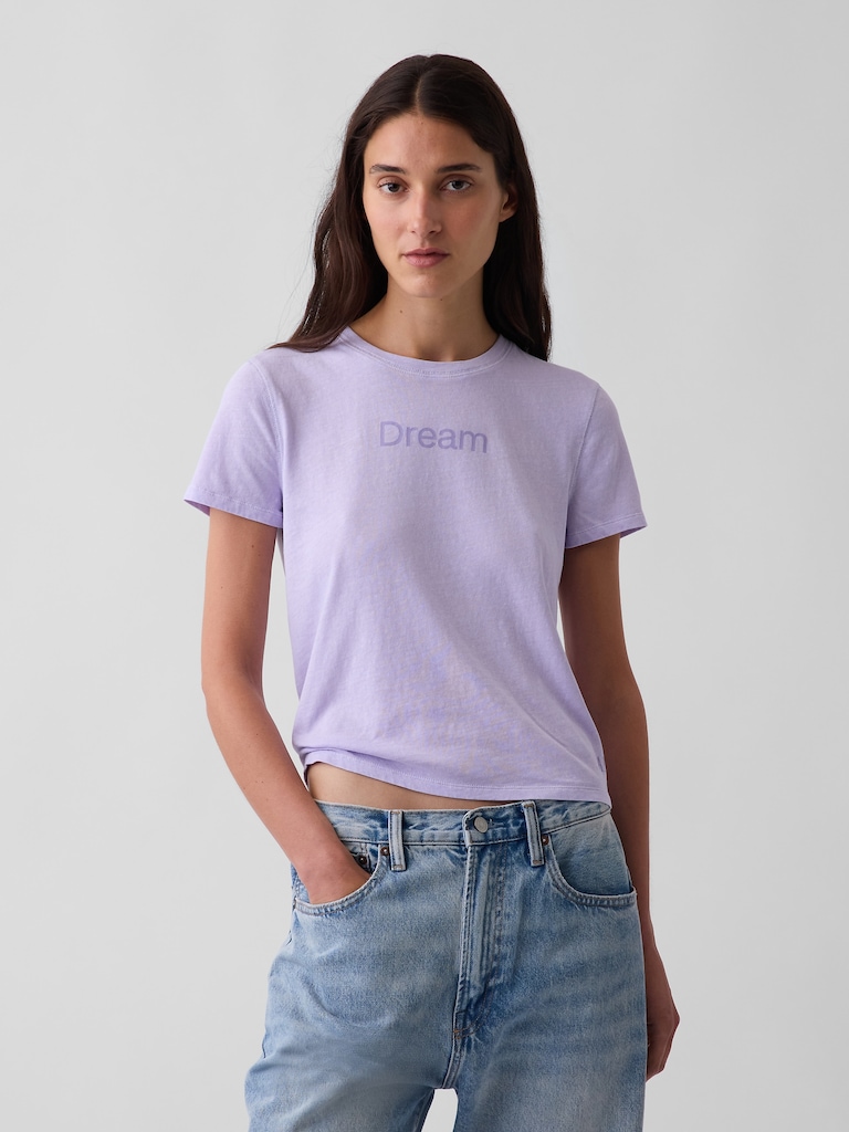 100% Cotton Authentic Shrunken Graphic T-Shirt