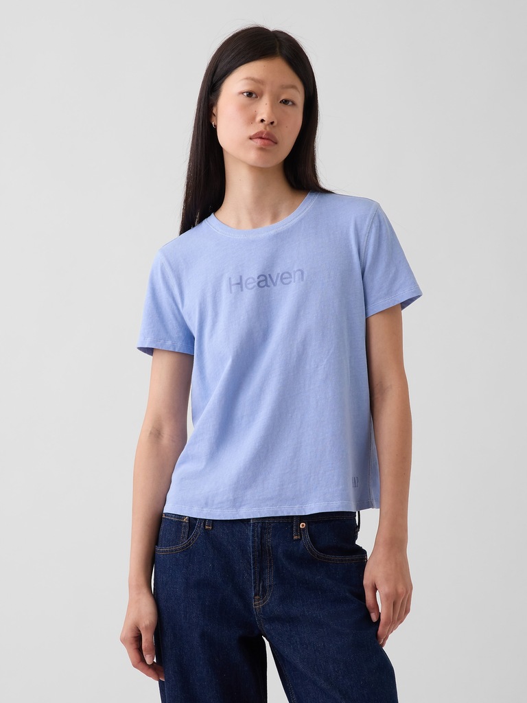 100% Cotton Authentic Shrunken Graphic T-Shirt