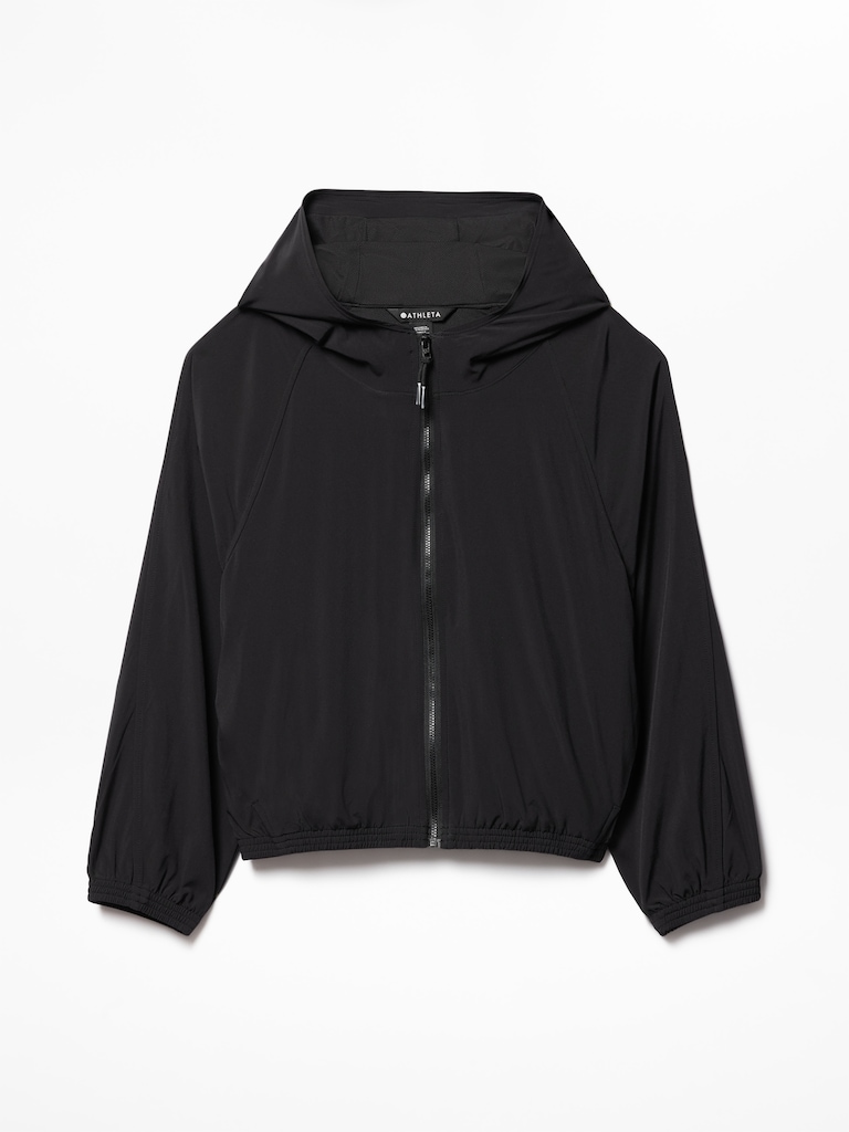Athleta Girl Run Free Hooded Jacket