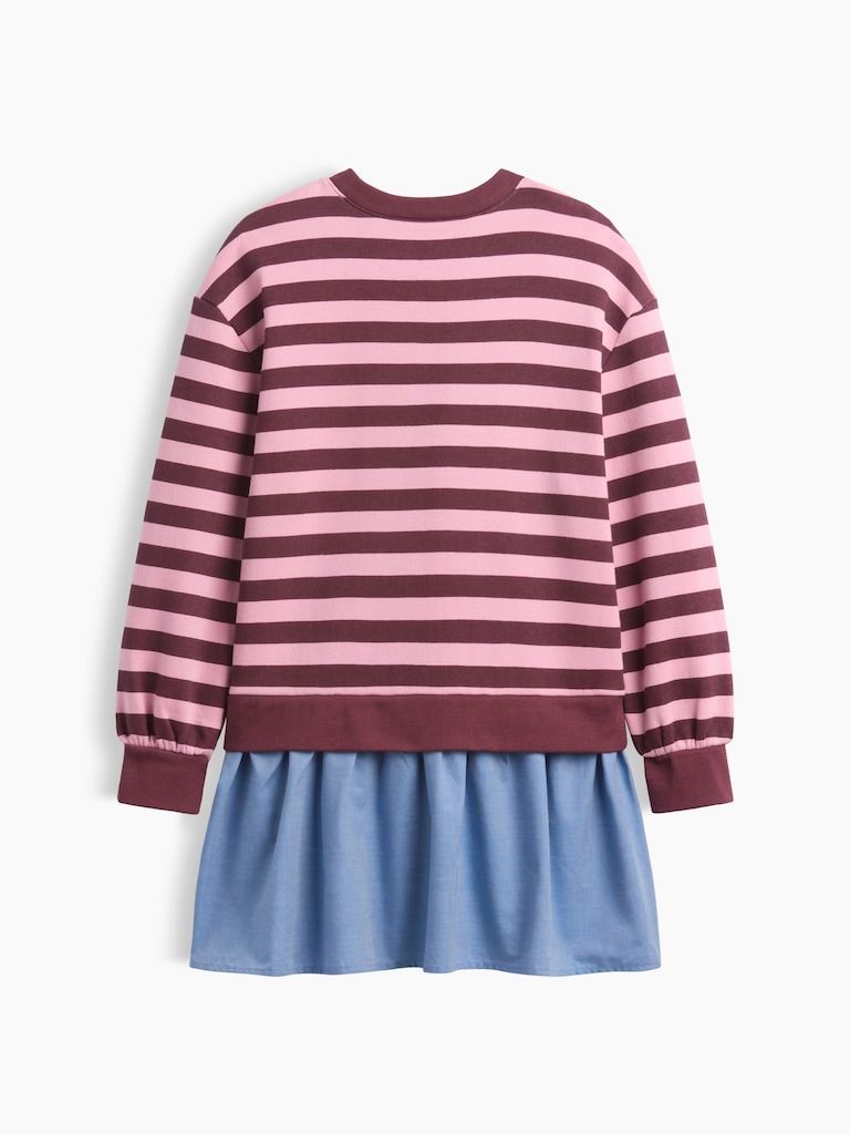Kids Oversized Sweatshirt Dress