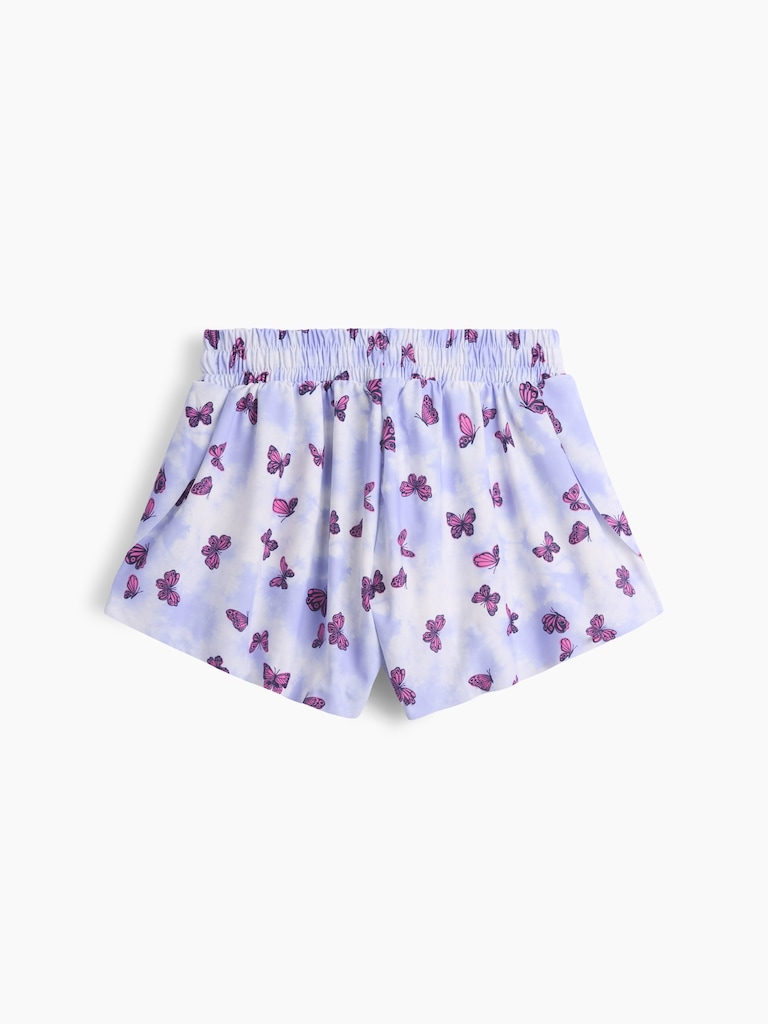 Kids Pull-On Butterfly Shorts