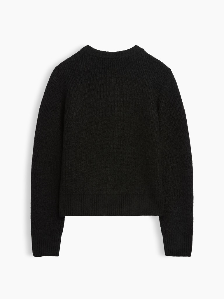 Kids Relaxed Shaker-Stitch Cardigan