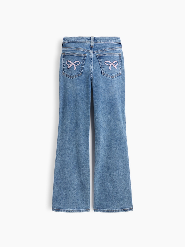 Kids High Rise '70s Flare Jeans
