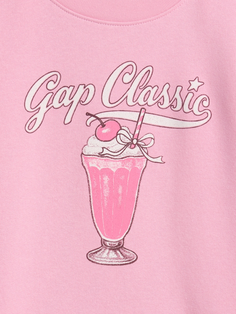 Kids Crewneck Graphic Sweatshirt