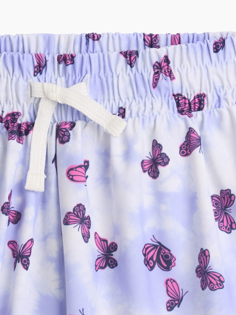 Kids Pull-On Butterfly Shorts