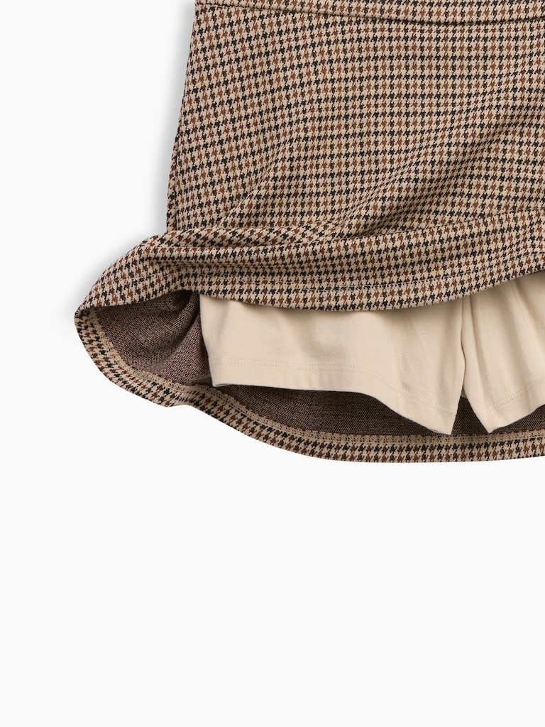 Kids Pull-On Pleated Skort