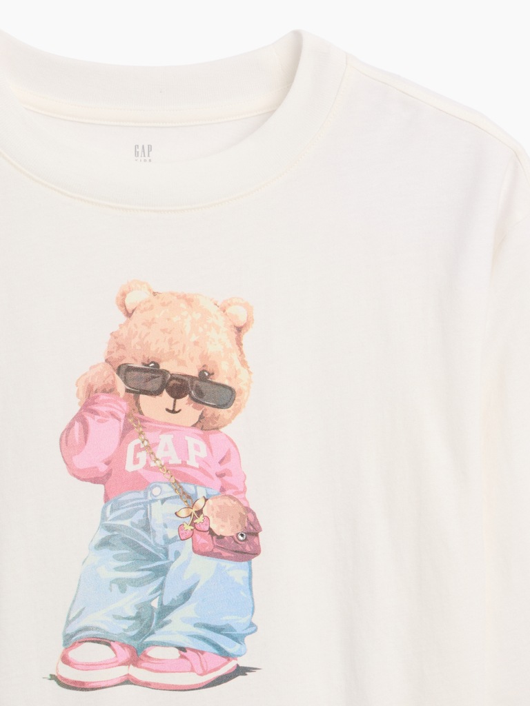 Kids Oversized Graphic T-Shirt
