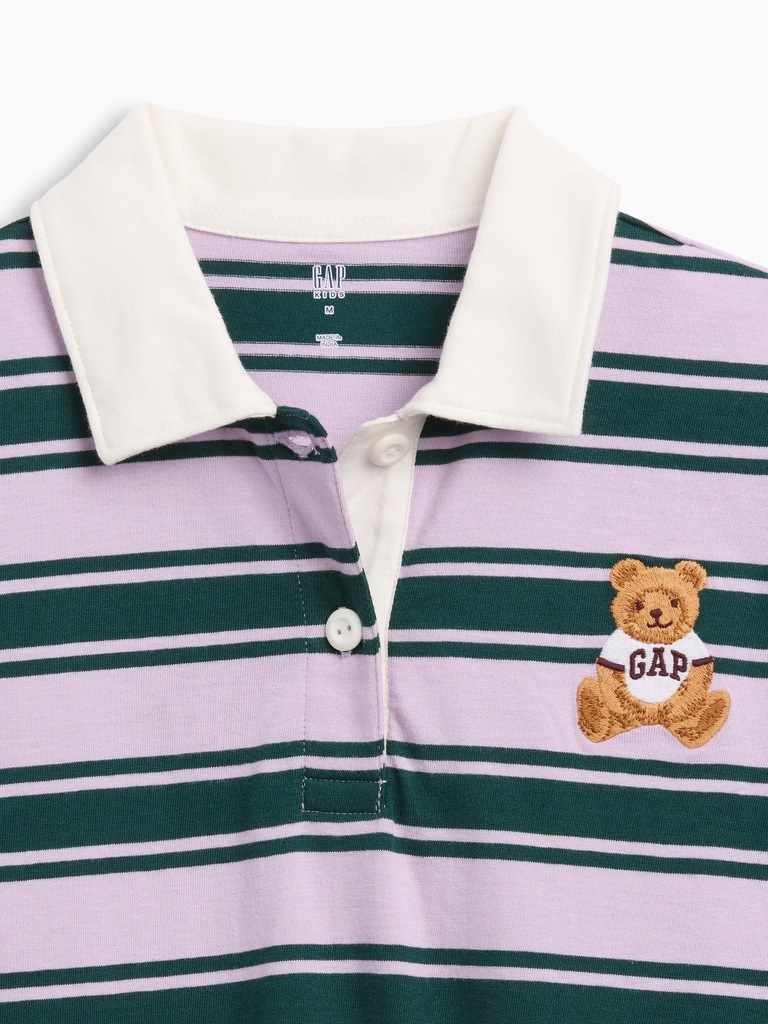 Kids Relaxed Rugby Polo Shirt