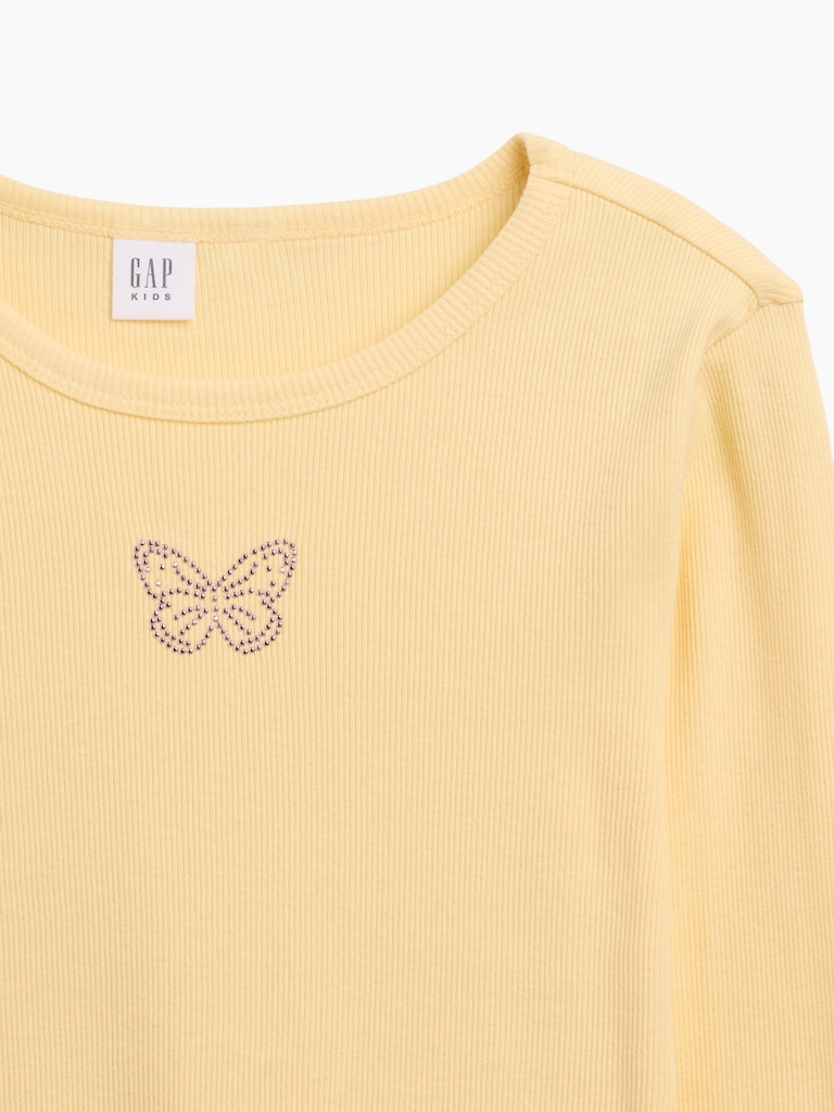 Kids Ribbed T-Shirt