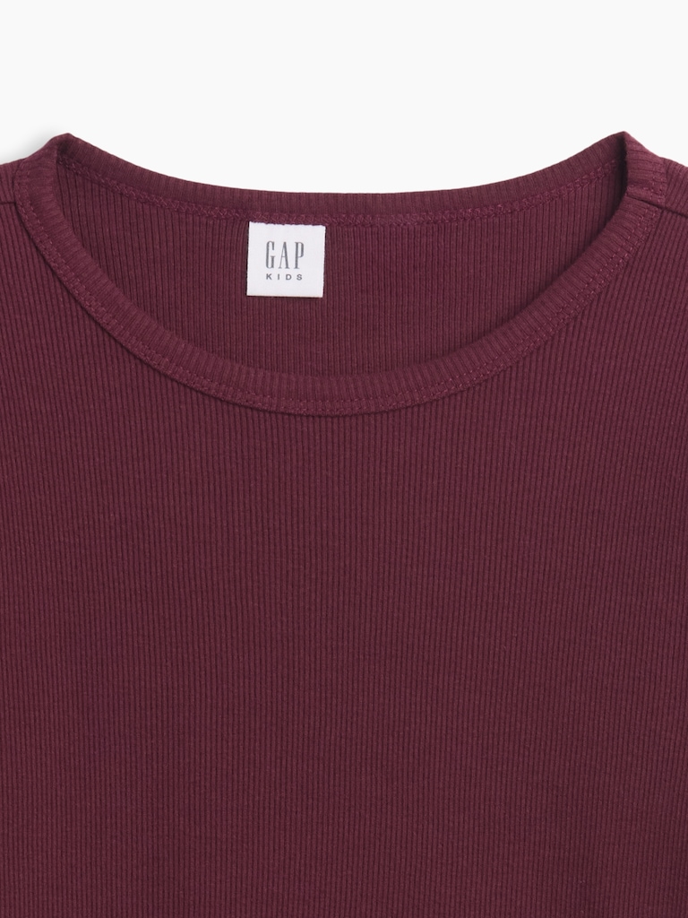 Kids Ribbed T-Shirt
