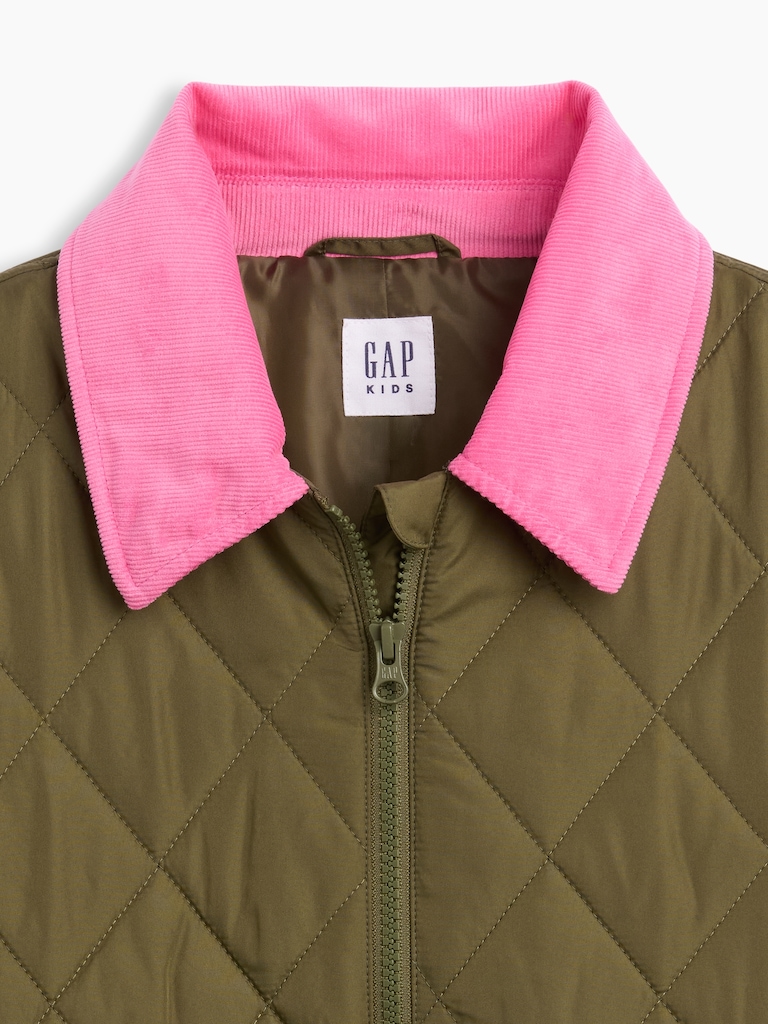 Kids Relaxed Quilted Barn Jacket