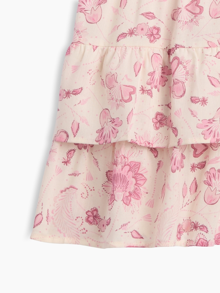 Kids Pull-On Tiered Skirt