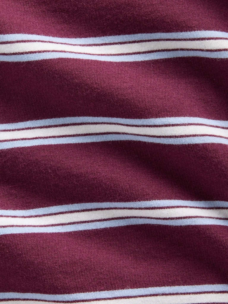 Kids Oversized Boxy Stripe T-Shirt