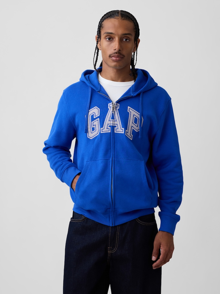 Adult VintageSoft Arch Logo Zip Hoodie