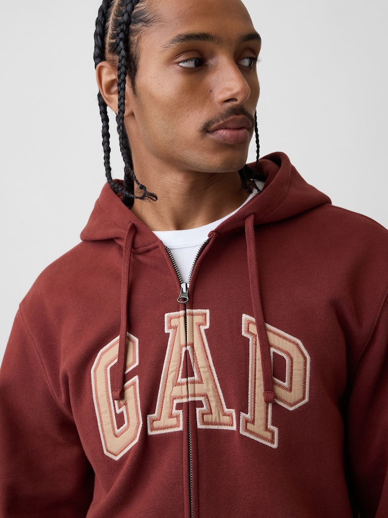 Adult VintageSoft Arch Logo Zip Hoodie