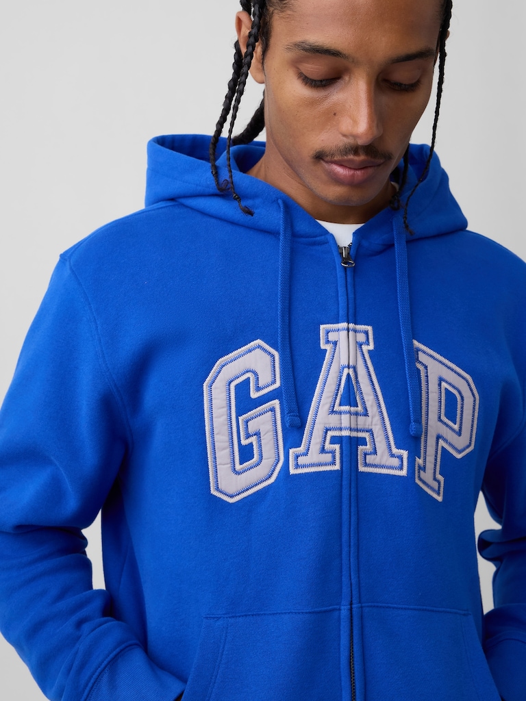 Adult VintageSoft Arch Logo Zip Hoodie