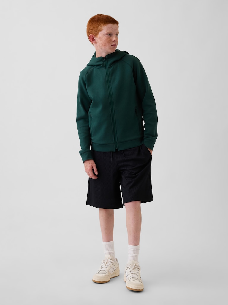 Kids GapFit Tech Quick-Dry Zip Hoodie