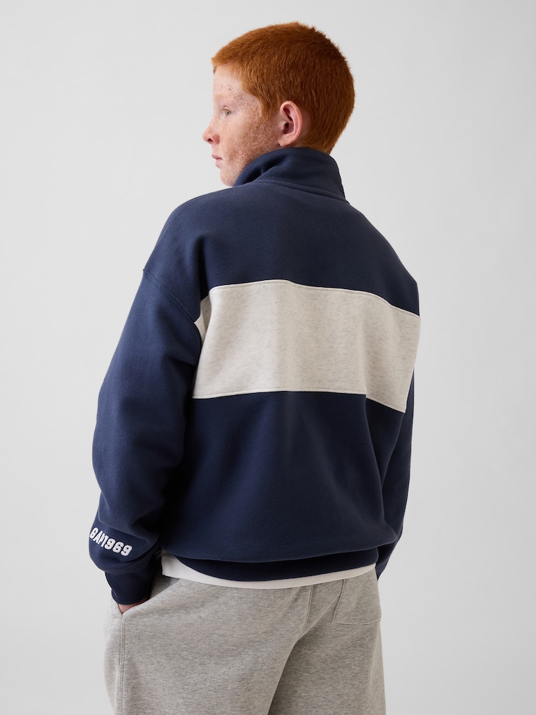 Kids VintageSoft Quarter-Zip Pullover