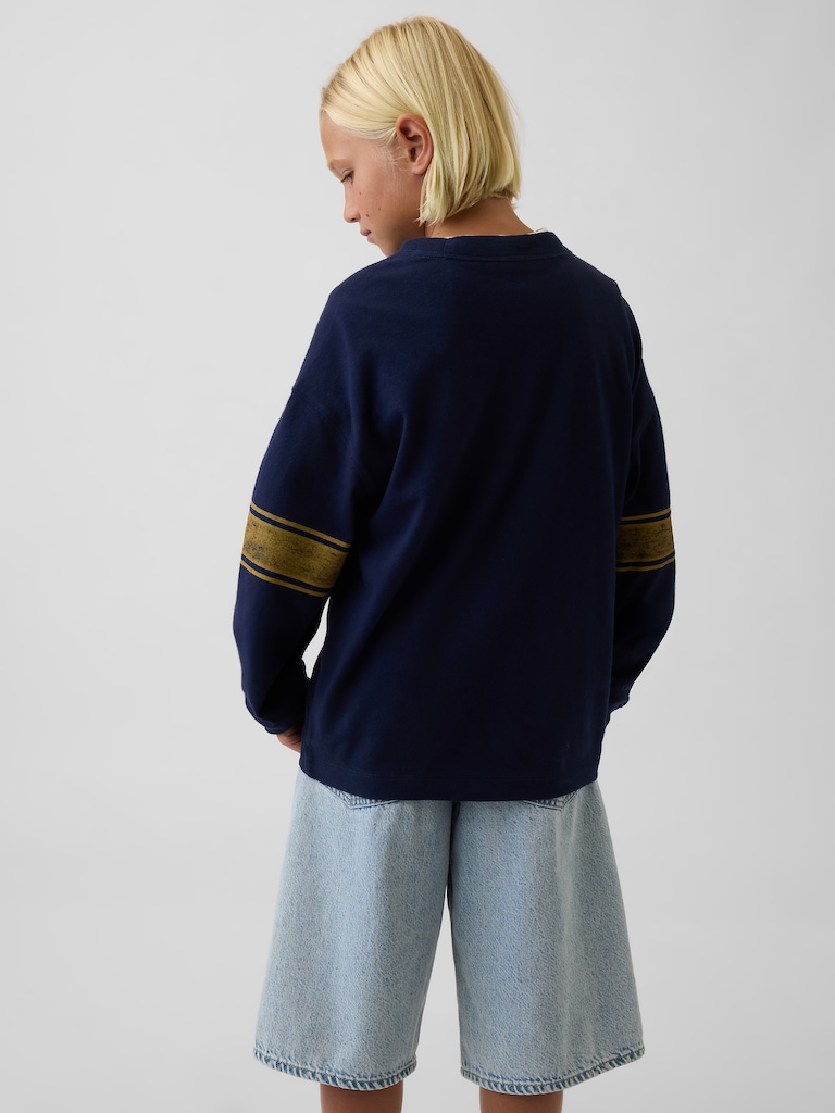 Kids Heavyweight Oversized Graphic T-Shirt