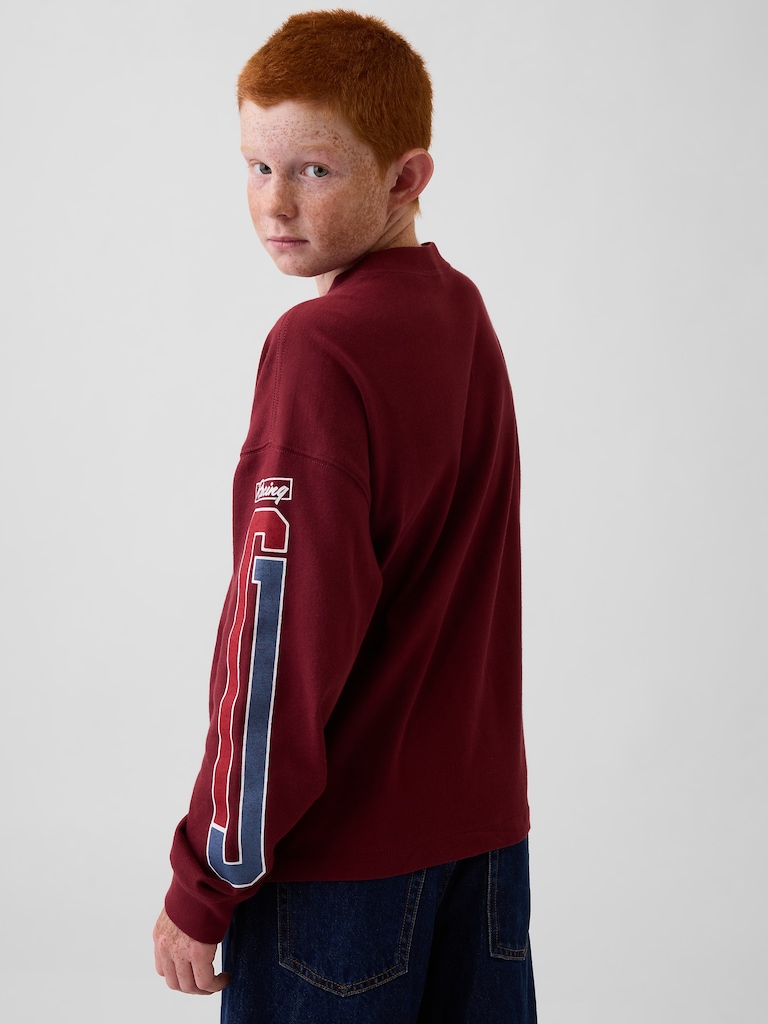 Kids Heavyweight Oversized Graphic T-Shirt