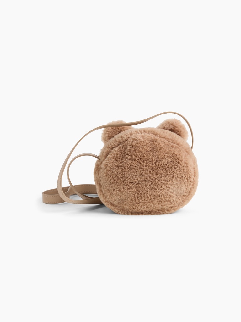 Kids Faux Fur Brannan Bear Bag