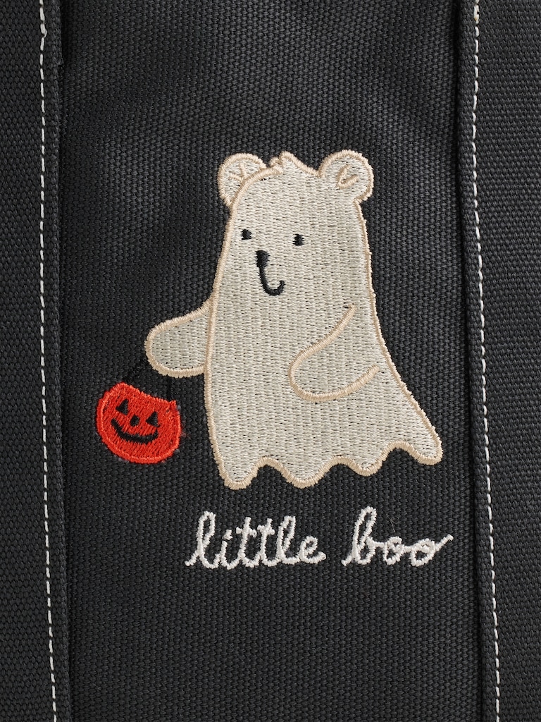 Toddler Halloween Canvas Mini Tote Bag