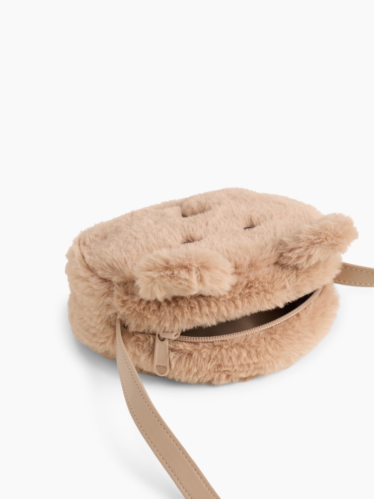 Kids Faux Fur Brannan Bear Bag