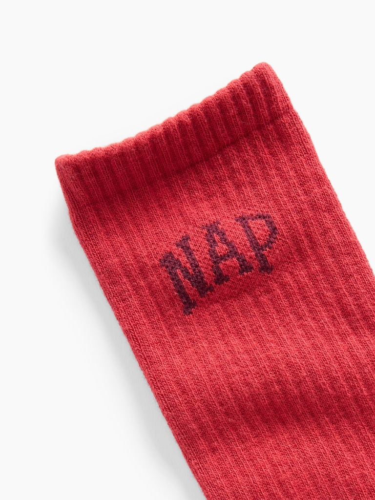 NAP Logo Crew Socks
