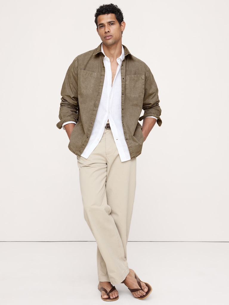 Archive Reissue Relaxed-Fit Cotton Poplin Shirt