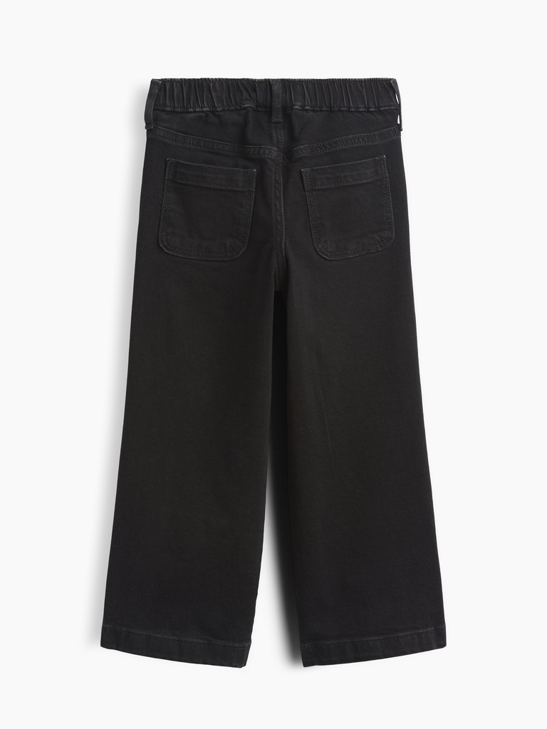 babyGap Embroidered Wide-Leg Jeans