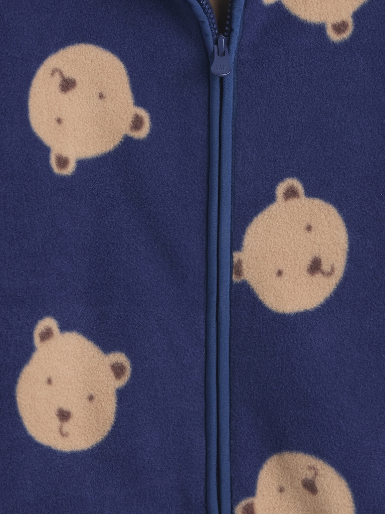 babyGap Relaxed Microfleece Zip Sweatshirt