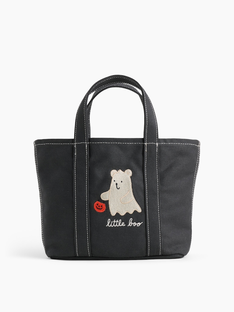 Toddler Halloween Canvas Mini Tote Bag