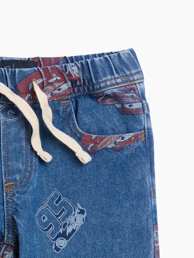 babyGap × Disney Cars Pull-On Slim Jeans