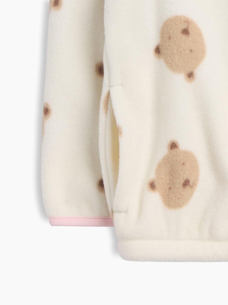 babyGap Relaxed Microfleece Zip Sweatshirt