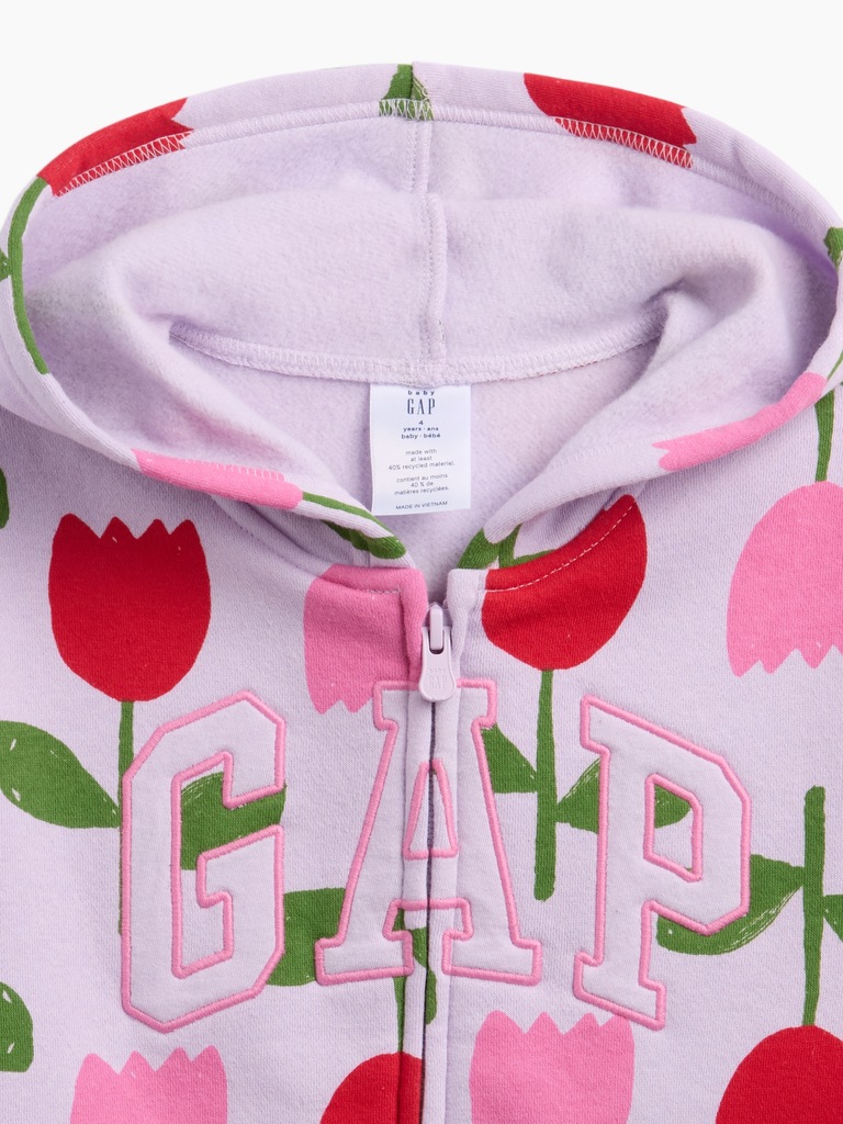 babyGap Relaxed Print Logo Hoodie