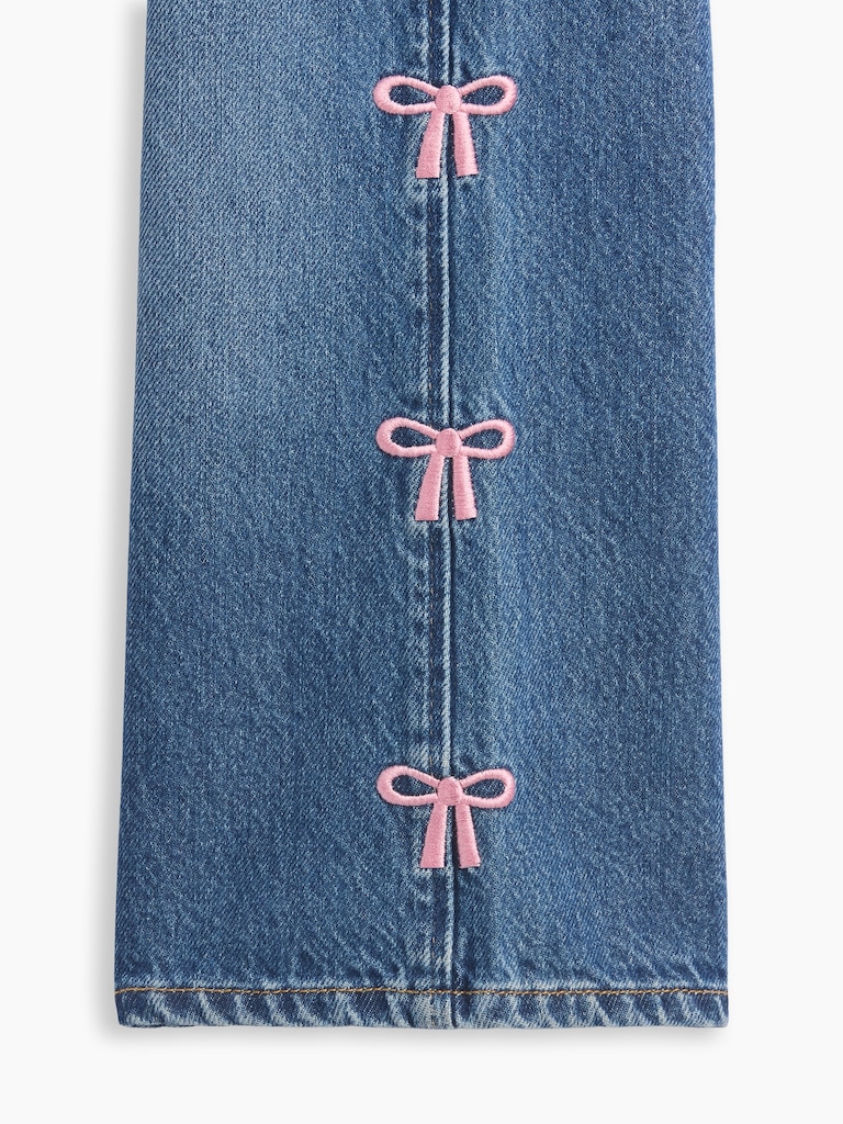 babyGap Embroidered Denim Overalls