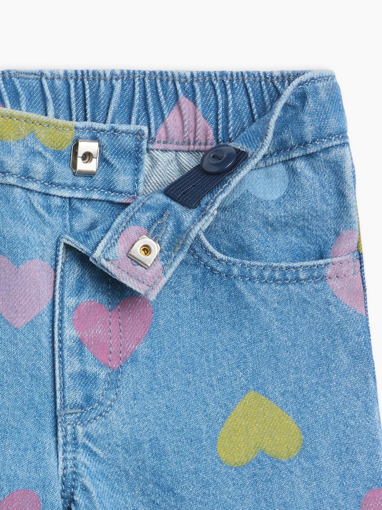 babyGap Print Wide-Leg Jeans