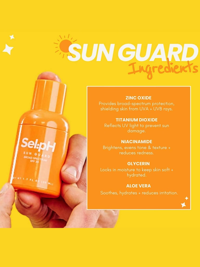 Selph Sun Guard SPF 30 Broad Spectrum Mineral Sunscreen