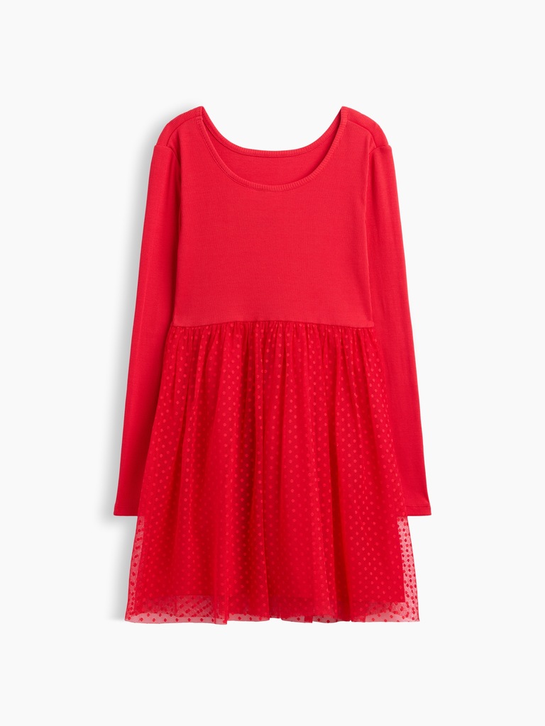 Kids Ribbed Dress