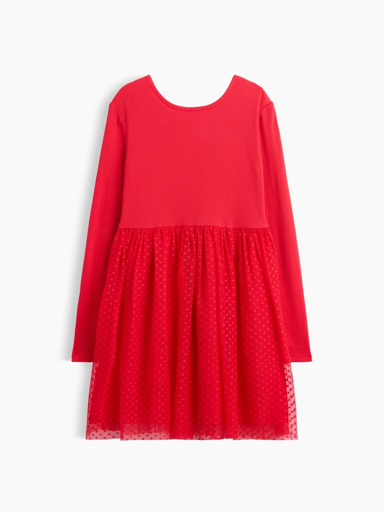 Kids Ribbed Dress