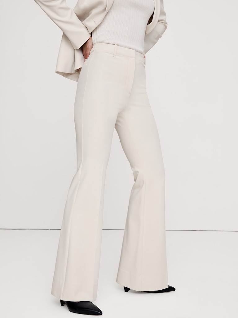 High-Rise Modern Flare City Stretch Pant