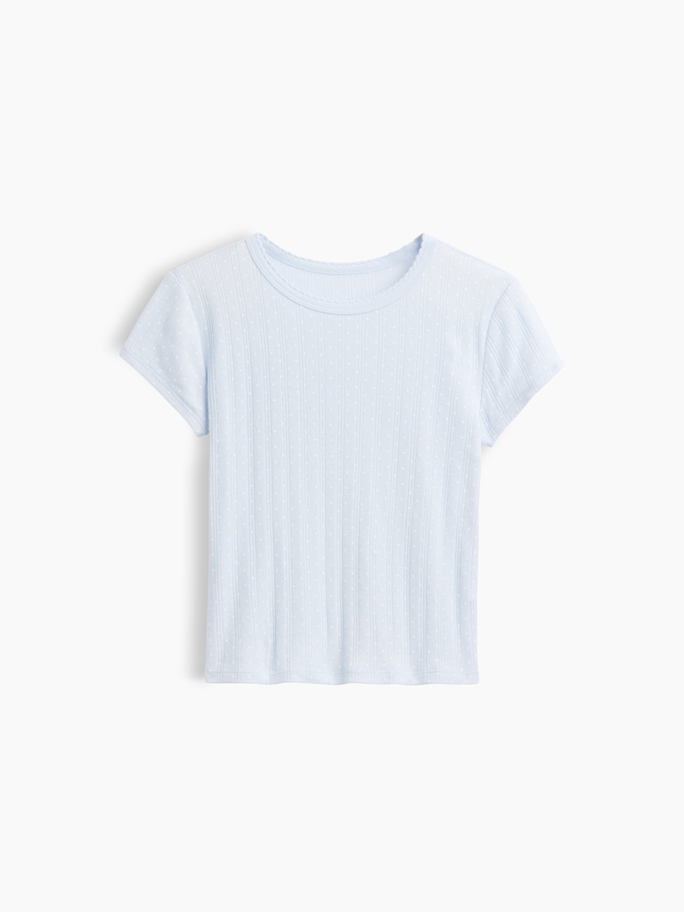 Kids Pointelle T-Shirt