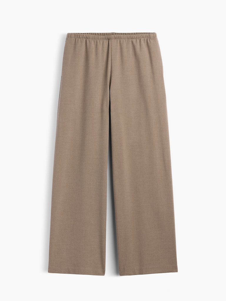 Easy Wide-Leg Pants
