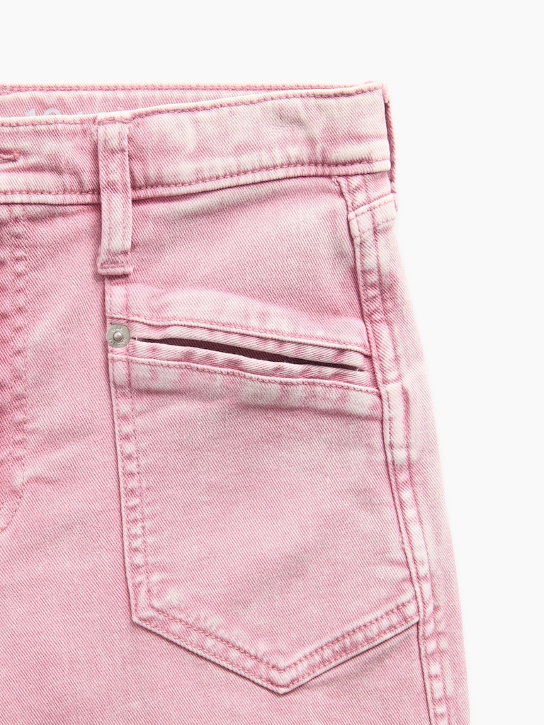 Kids Low Rise Stride Wide-Leg Jeans