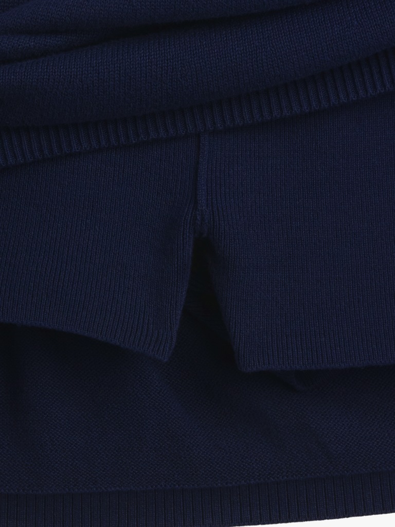 100% Cotton Mini Sweater Skort