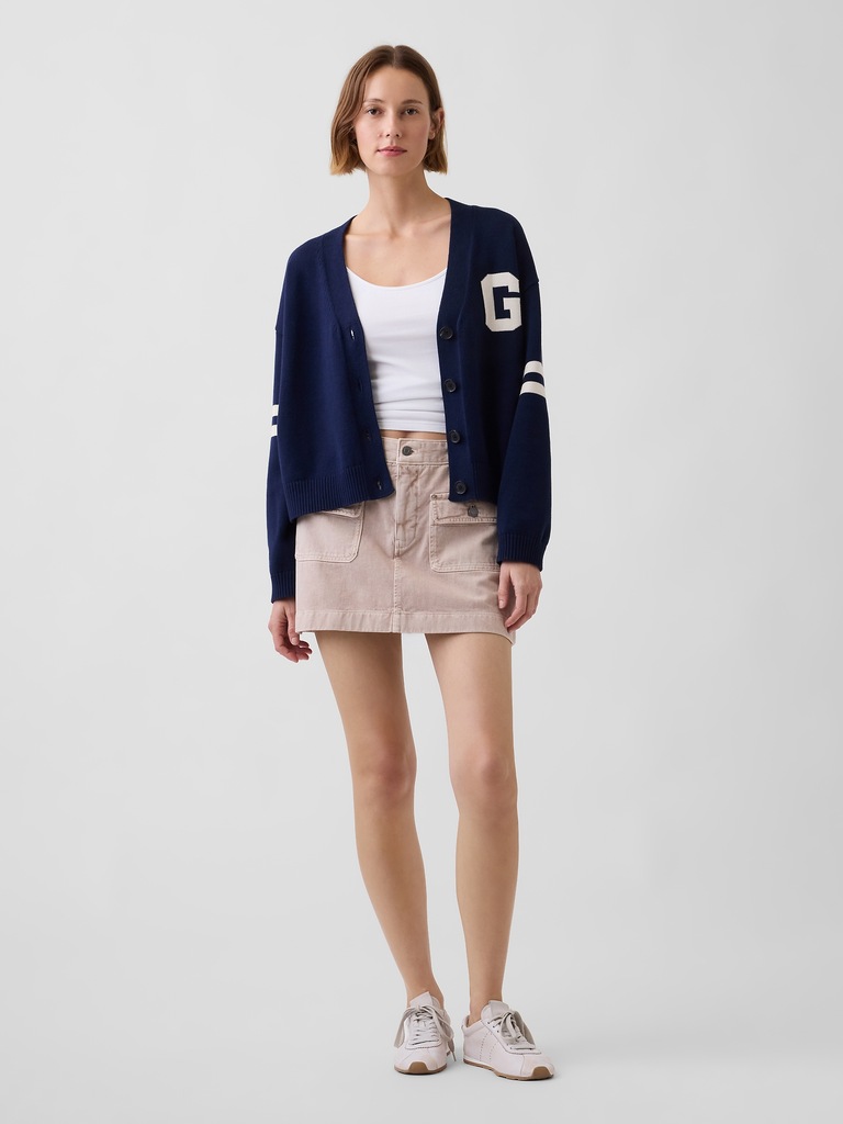 100% Cotton Oversized Cardigan Sweater